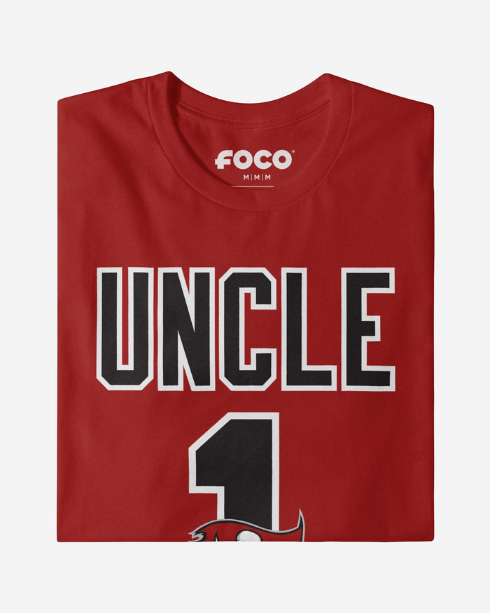 Tampa Bay Buccaneers Number 1 Uncle T-Shirt FOCO - FOCO.com