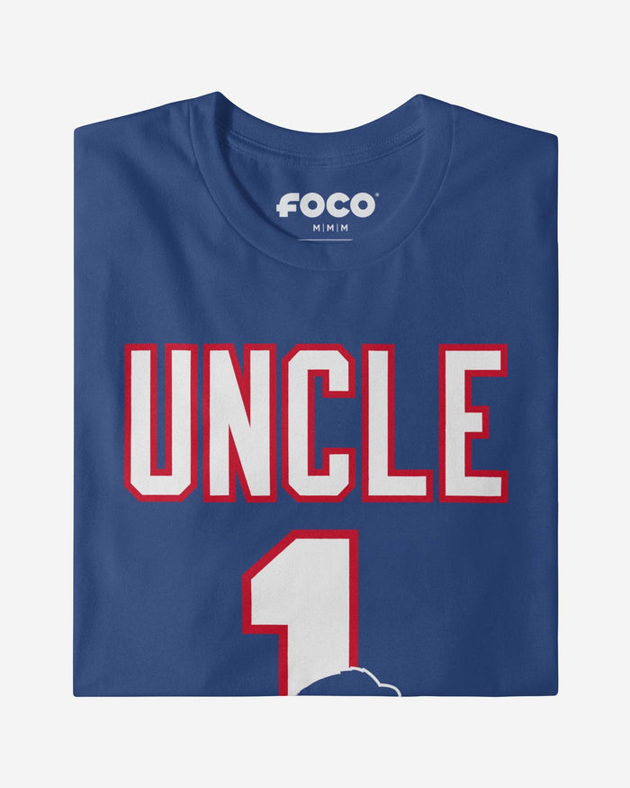 Buffalo Bills Number 1 Uncle T-Shirt FOCO - FOCO.com