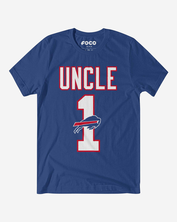 Buffalo Bills Number 1 Uncle T-Shirt FOCO S - FOCO.com