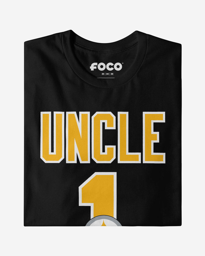 Pittsburgh Steelers Number 1 Uncle T-Shirt FOCO - FOCO.com