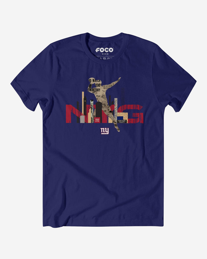 New York Giants 2025 NFL Draft Cluster T-Shirt FOCO S - FOCO.com