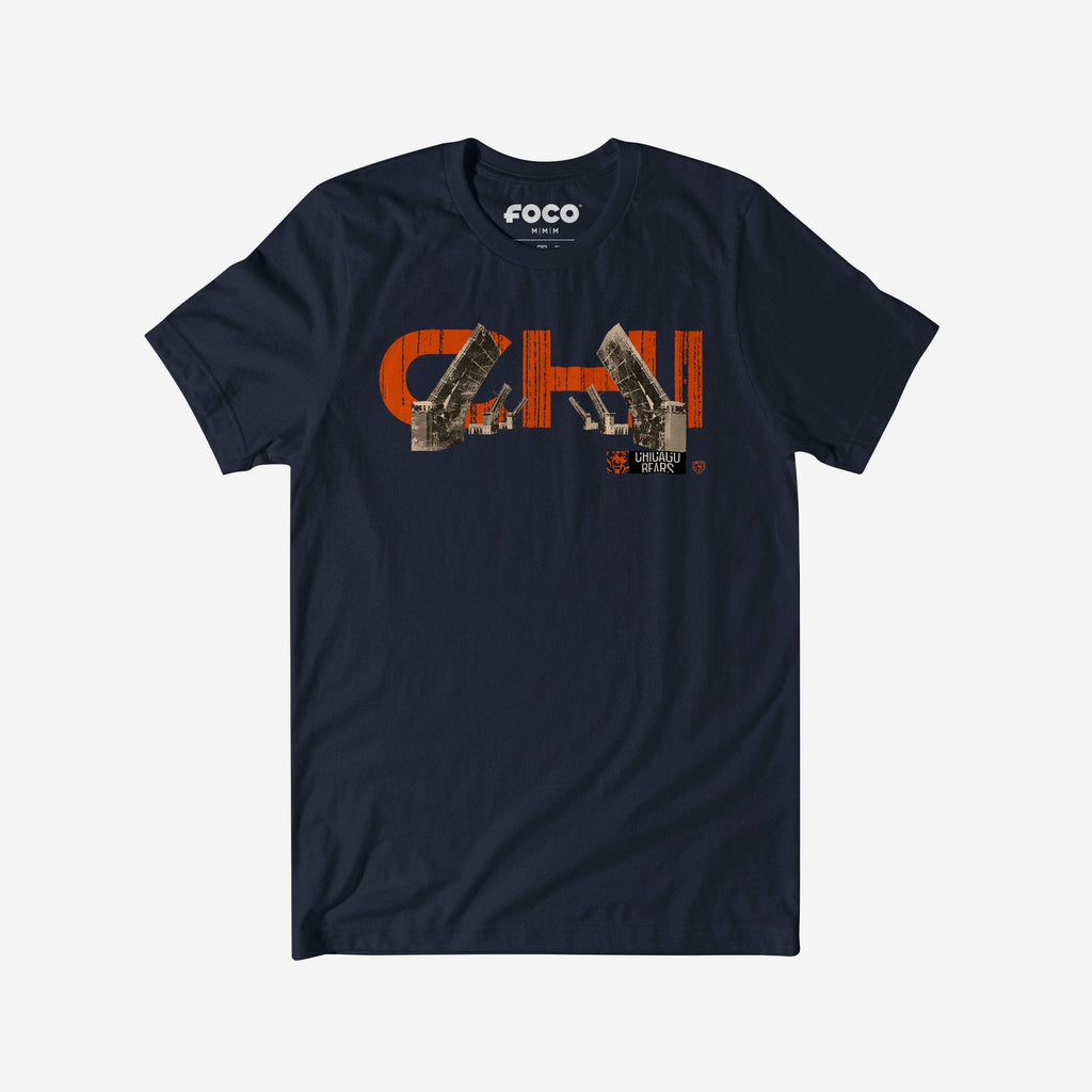 Chicago Bears 2025 NFL Draft Cluster T-Shirt FOCO S - FOCO.com