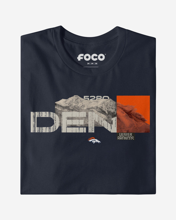 Denver Broncos 2025 NFL Draft Cluster T-Shirt FOCO - FOCO.com