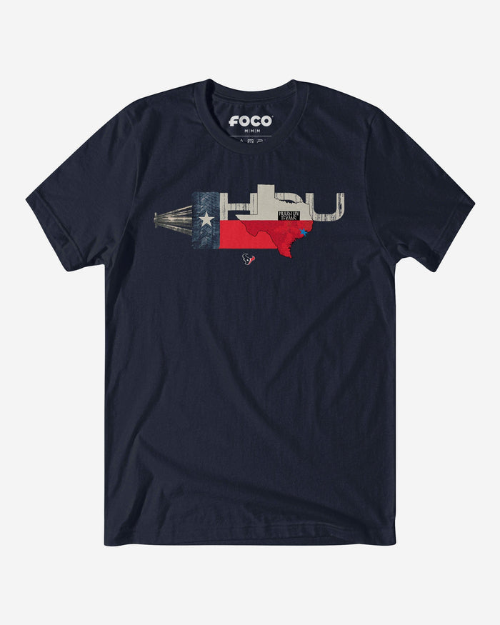 Houston Texans 2025 NFL Draft Cluster T-Shirt FOCO S - FOCO.com