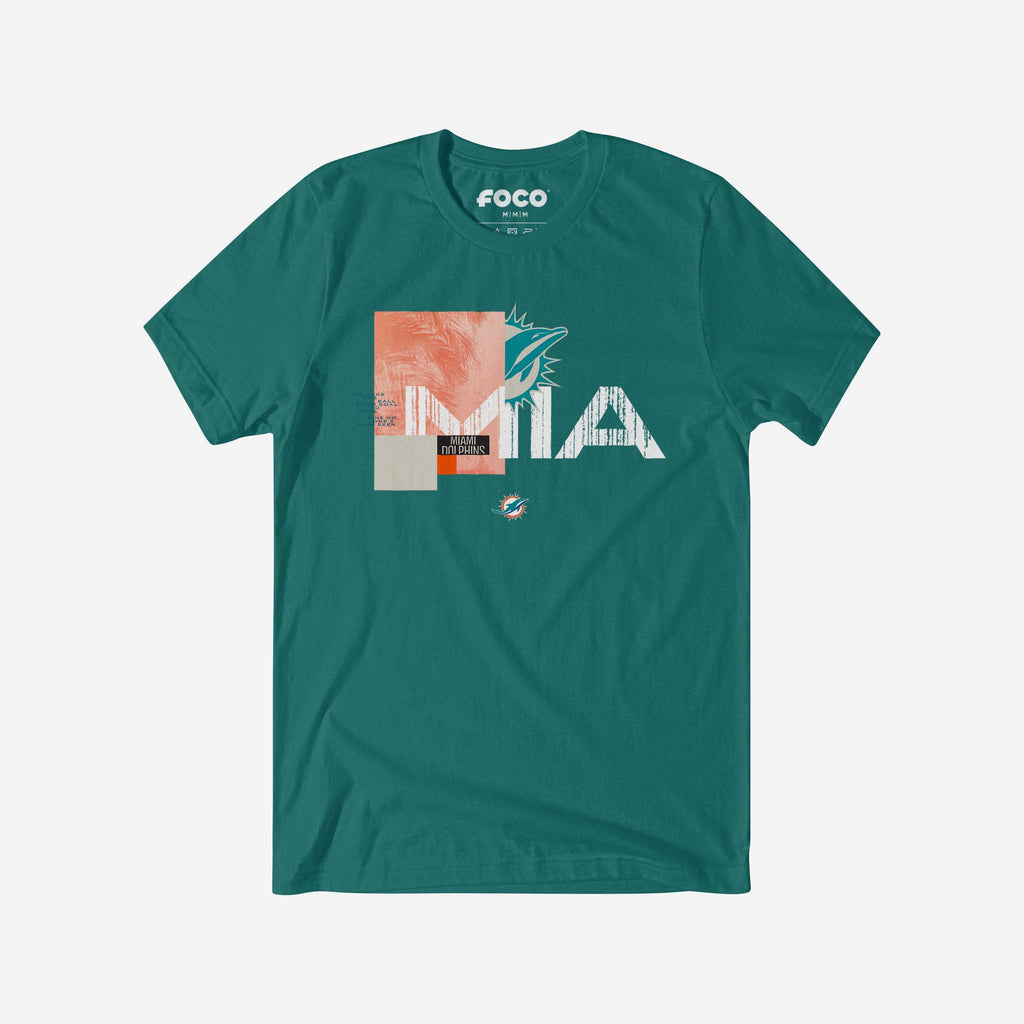 Miami Dolphins 2025 NFL Draft Cluster T-Shirt FOCO S - FOCO.com