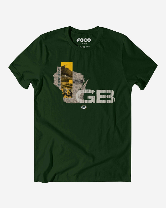Green Bay Packers 2025 NFL Draft Cluster T-Shirt FOCO S - FOCO.com