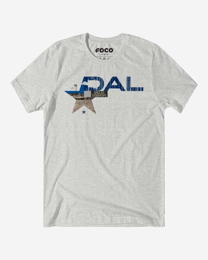 Dallas Cowboys 2025 NFL Draft Cluster T-Shirt FOCO S - FOCO.com
