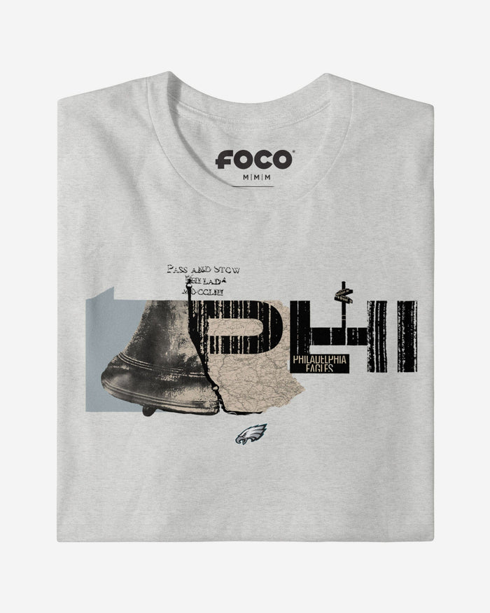 Philadelphia Eagles 2025 NFL Draft Cluster T-Shirt FOCO - FOCO.com