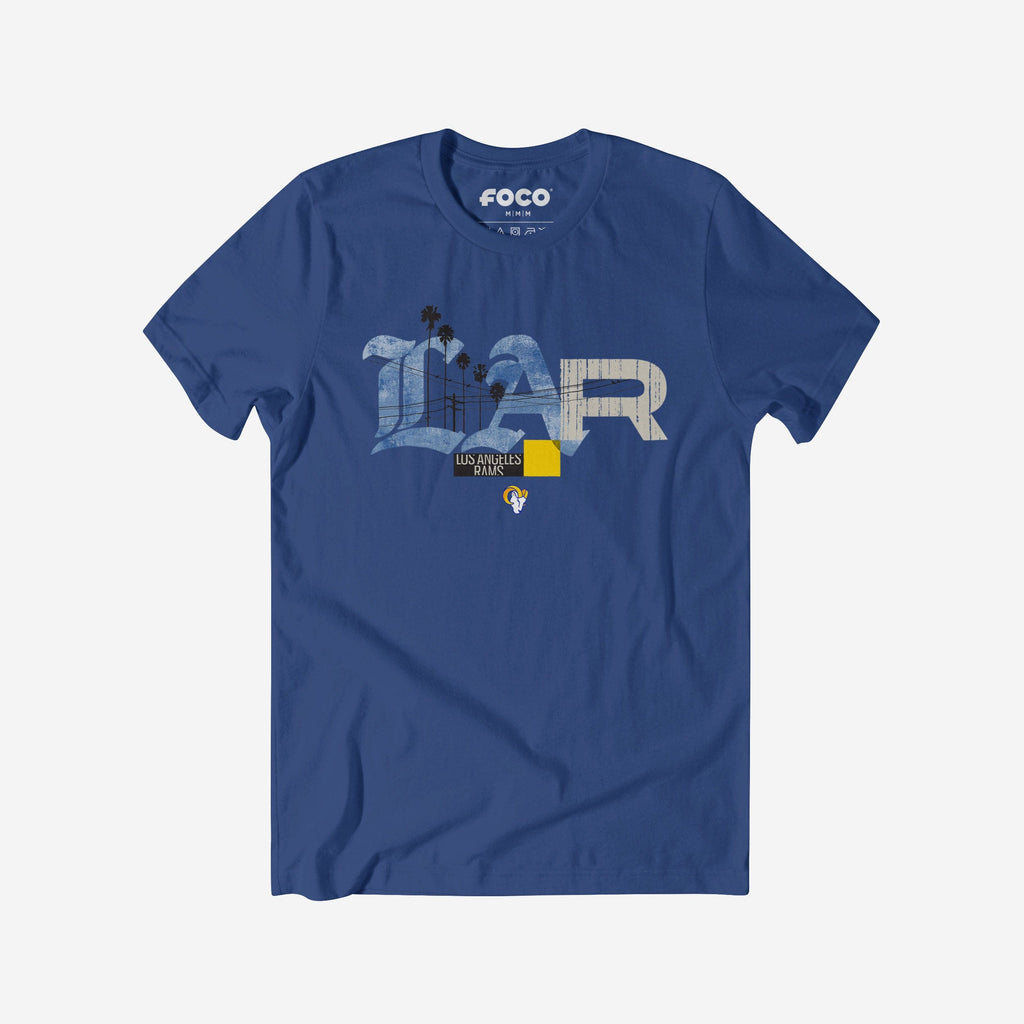 Los Angeles Rams 2025 NFL Draft Cluster T-Shirt FOCO S - FOCO.com