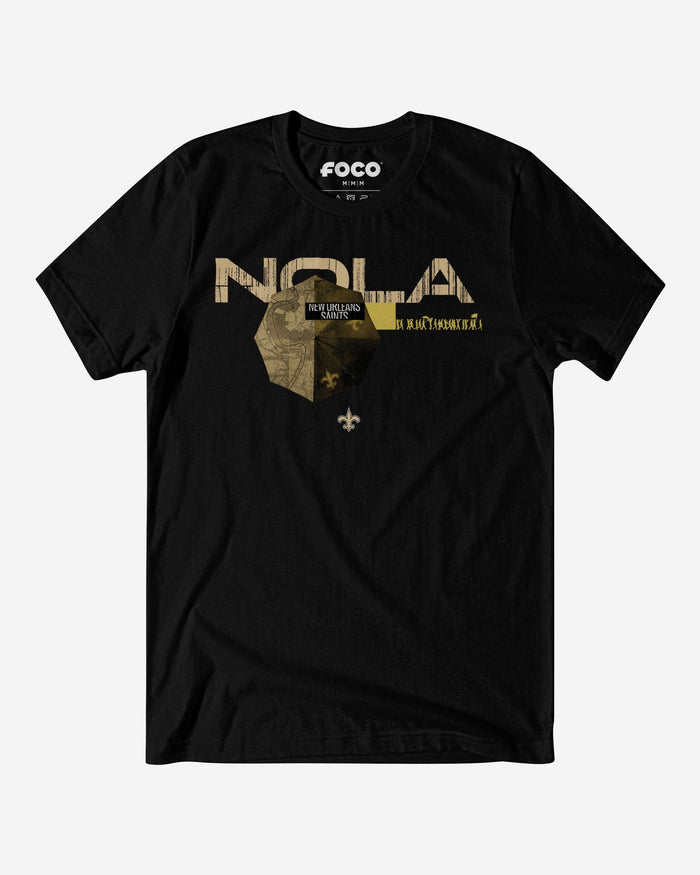 New Orleans Saints 2025 NFL Draft Cluster T-Shirt FOCO S - FOCO.com