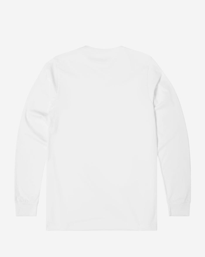 Los Angeles Rams Classic Arched Logo Long Sleeve T-Shirt FOCO White S - FOCO.com