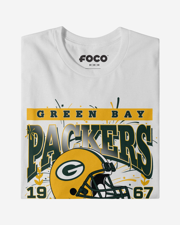 Green Bay Packers Super Bowl II Champions T-Shirt FOCO - FOCO.com