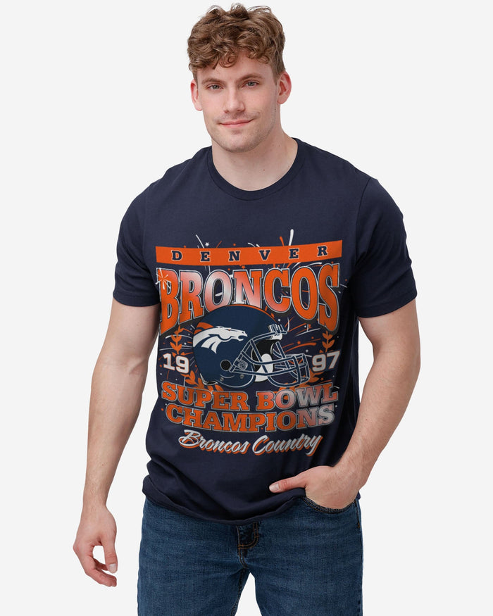 Denver Broncos Super Bowl XXXII Champions T-Shirt FOCO - FOCO.com