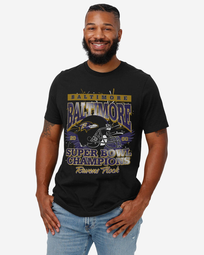 Baltimore Ravens Super Bowl XXXV Champions T-Shirt FOCO - FOCO.com