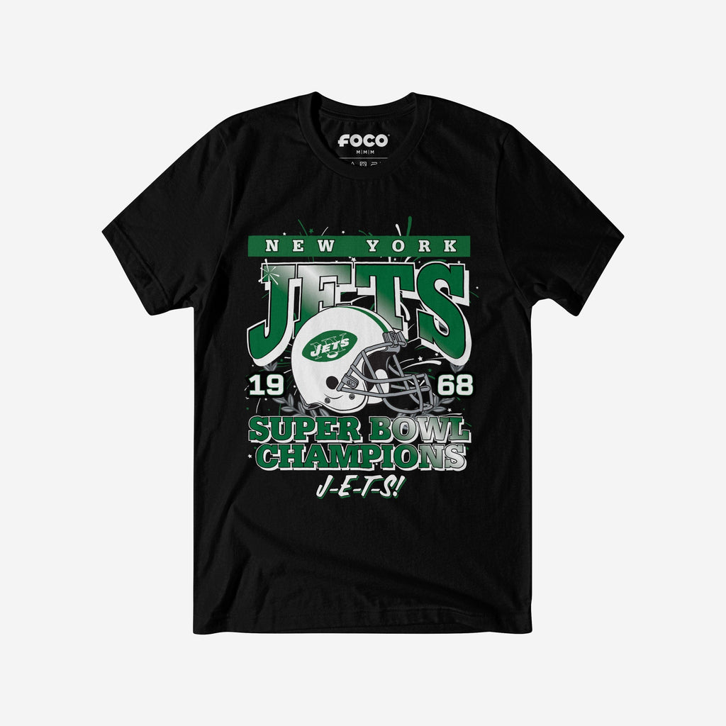 New York Jets Super Bowl III Champions T-Shirt FOCO S - FOCO.com