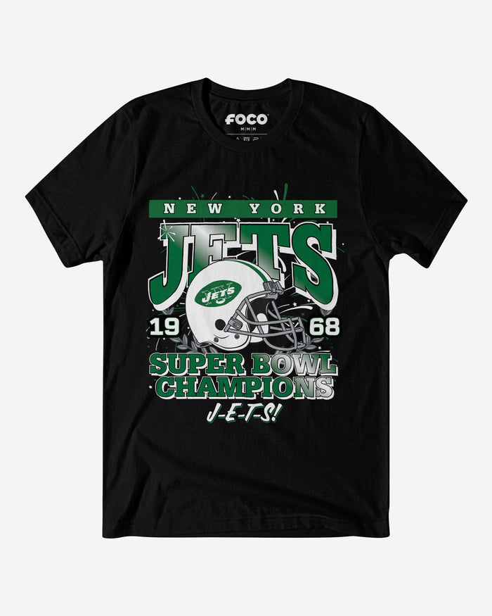 New York Jets Super Bowl III Champions T-Shirt FOCO S - FOCO.com