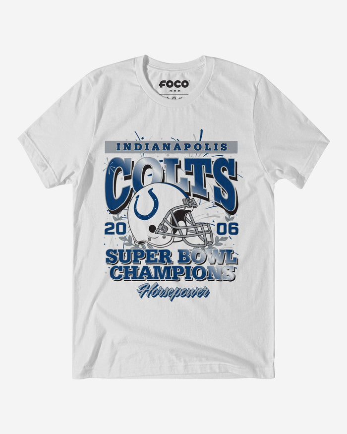 Indianapolis Colts Super Bowl XLI Champions T-Shirt FOCO S - FOCO.com