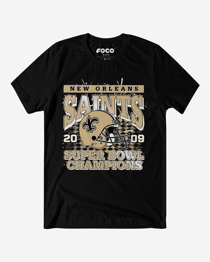 New Orleans Saints Super Bowl XLIV Champions T-Shirt FOCO S - FOCO.com