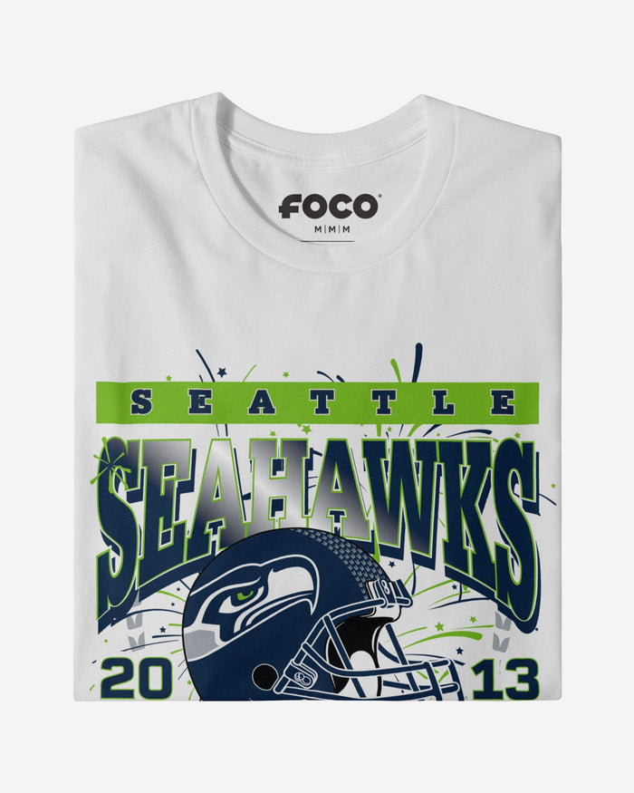 Seattle Seahawks Super Bowl XLVIII Champions T-Shirt FOCO - FOCO.com