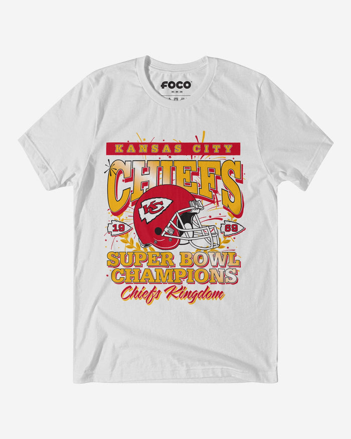 Kansas City Chiefs Super Bowl IV Champions T-Shirt FOCO S - FOCO.com