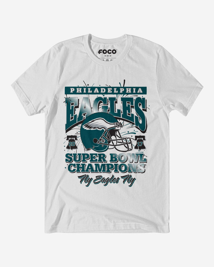 Philadelphia Eagles Super Bowl LII Champions T-Shirt FOCO S - FOCO.com