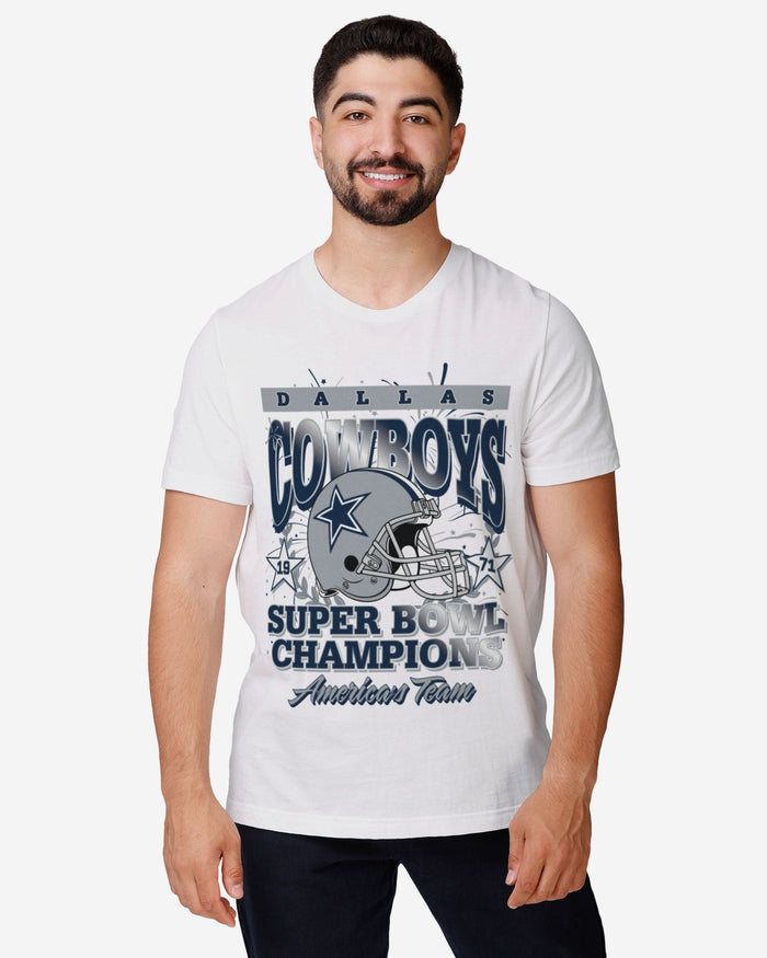 Dallas Cowboys Super Bowl VI Champions T-Shirt FOCO - FOCO.com