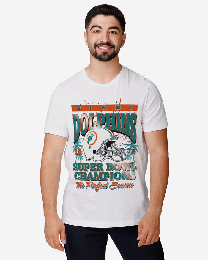 Miami Dolphins Super Bowl VII Champions T-Shirt FOCO - FOCO.com