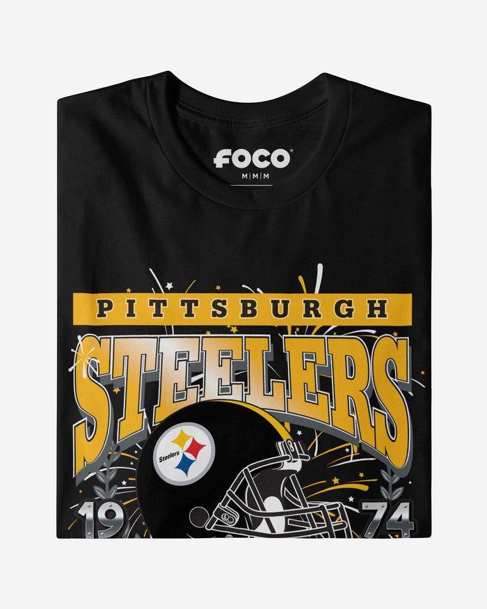 Pittsburgh Steelers Super Bowl IX Champions T-Shirt FOCO - FOCO.com