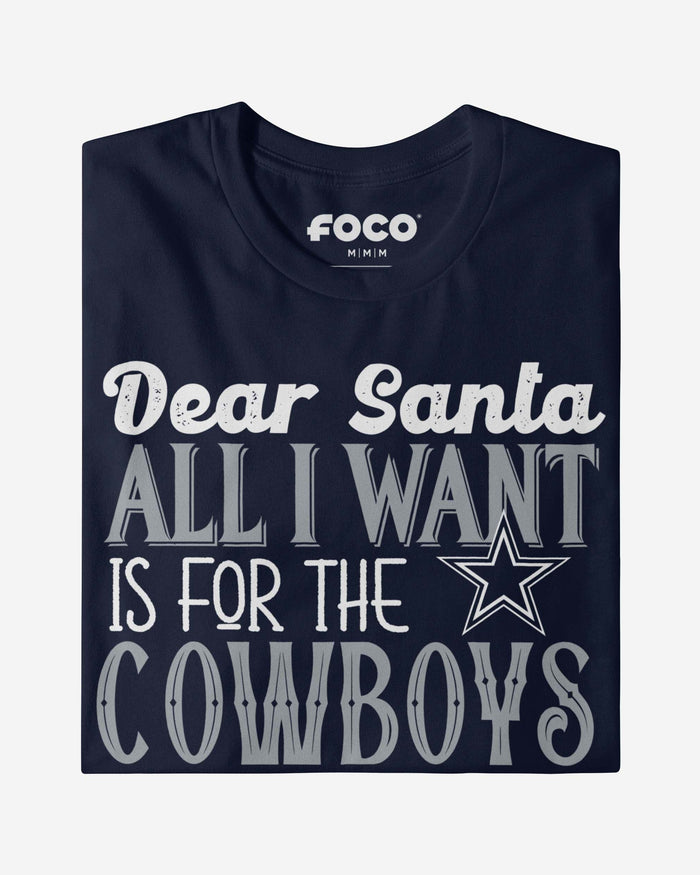 Dallas Cowboys All I Want T-Shirt FOCO - FOCO.com