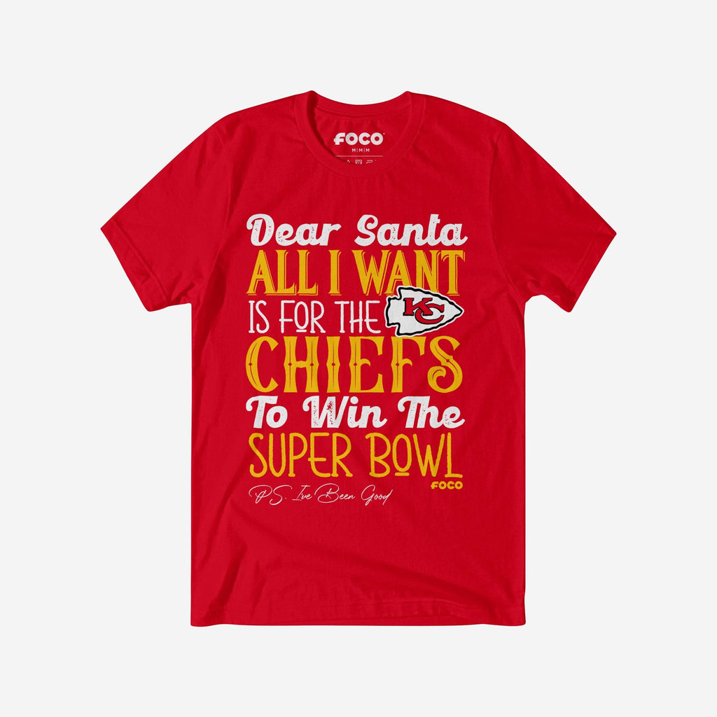 Kansas City Chiefs All I Want T-Shirt FOCO S - FOCO.com