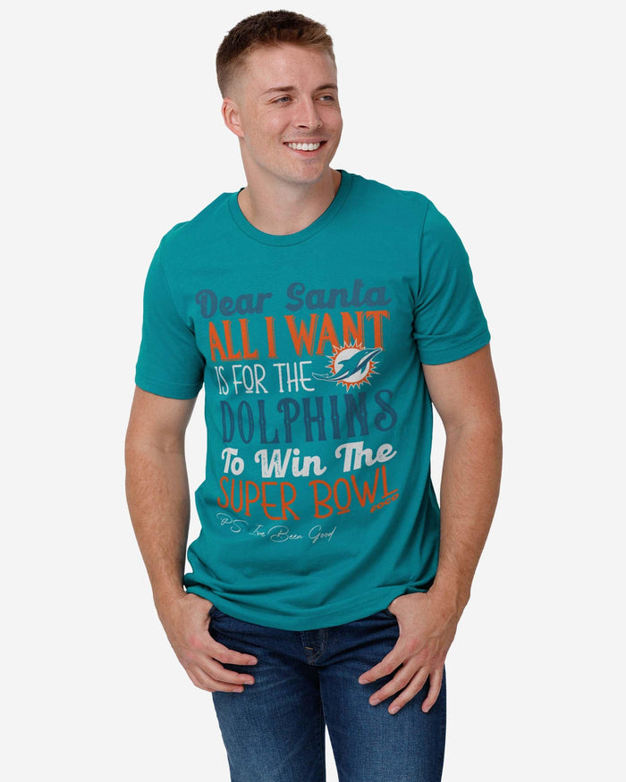 Miami Dolphins All I Want T-Shirt FOCO - FOCO.com