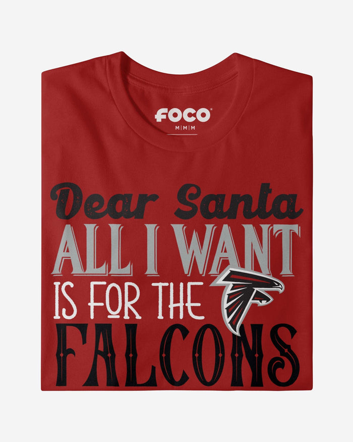 Atlanta Falcons All I Want T-Shirt FOCO - FOCO.com