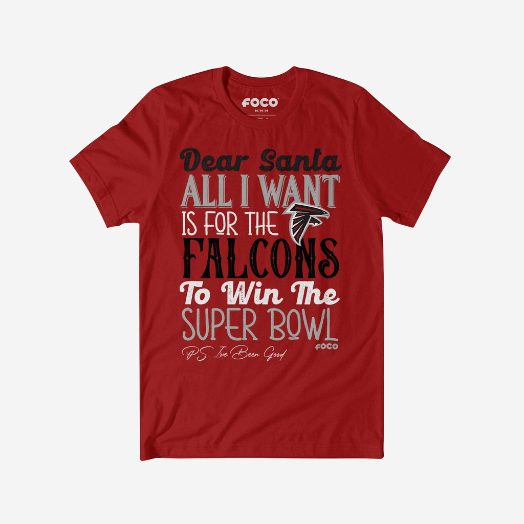 Atlanta Falcons All I Want T-Shirt FOCO S - FOCO.com