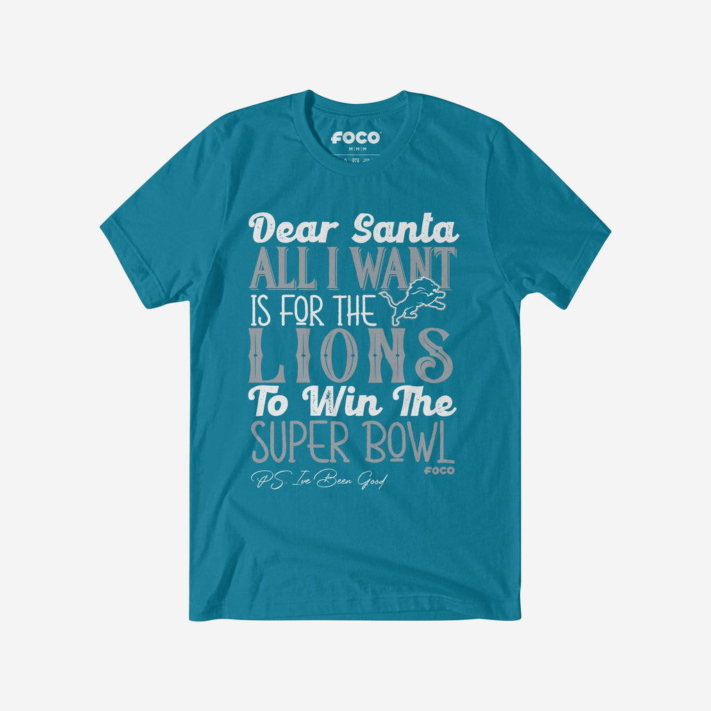 Detroit Lions All I Want T-Shirt FOCO S - FOCO.com