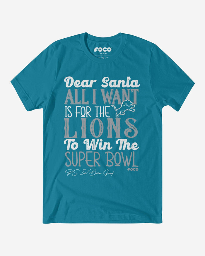 Detroit Lions All I Want T-Shirt FOCO S - FOCO.com