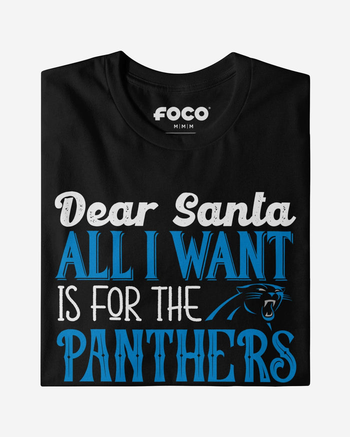 Carolina Panthers All I Want T-Shirt FOCO - FOCO.com