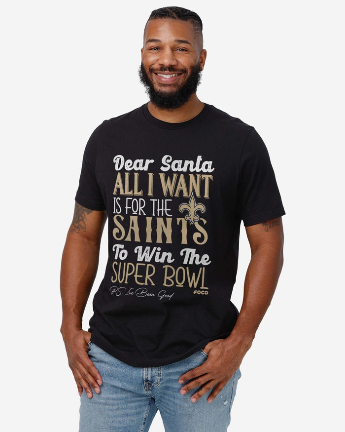 New Orleans Saints All I Want T-Shirt FOCO - FOCO.com