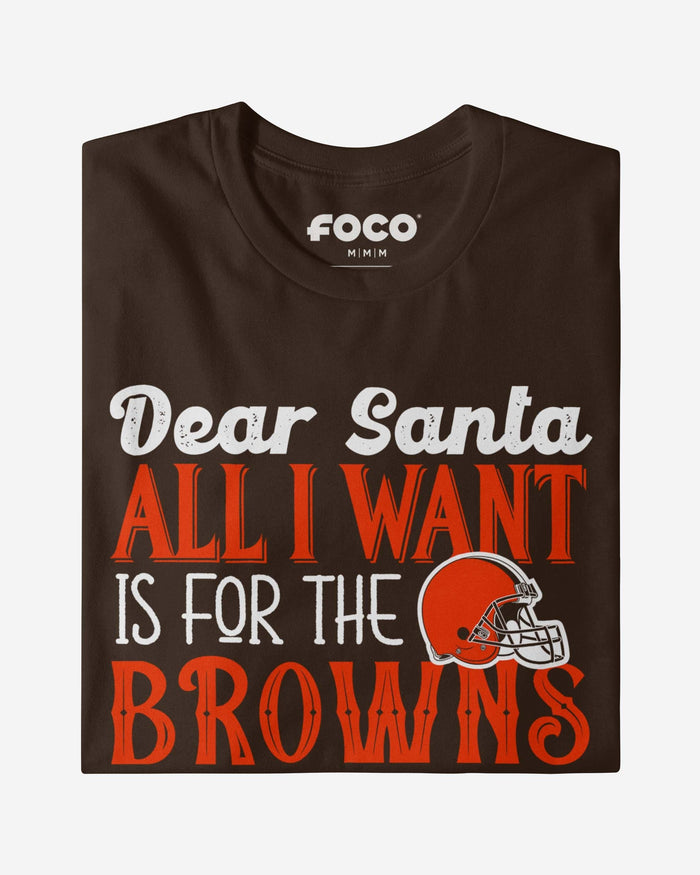 Cleveland Browns All I Want T-Shirt FOCO - FOCO.com