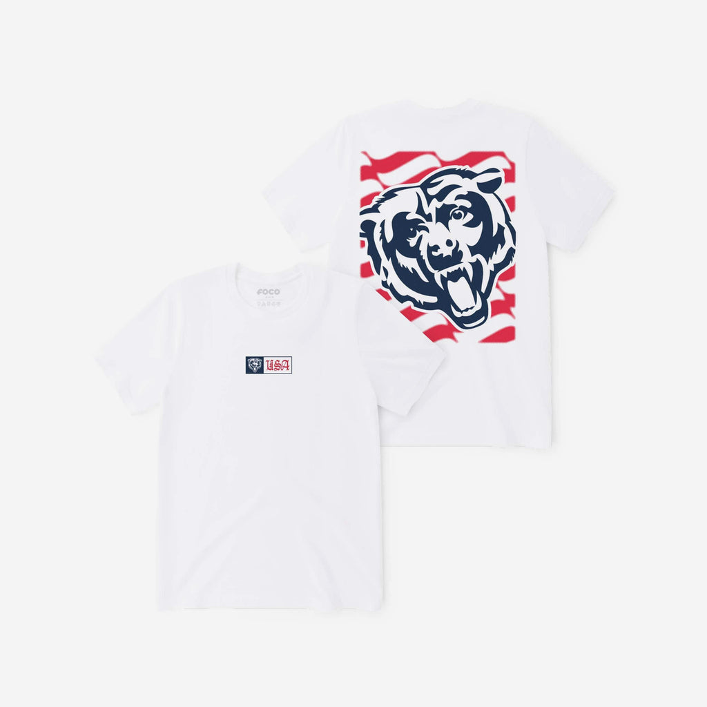 Chicago Bears American Heritage T-Shirt FOCO S - FOCO.com