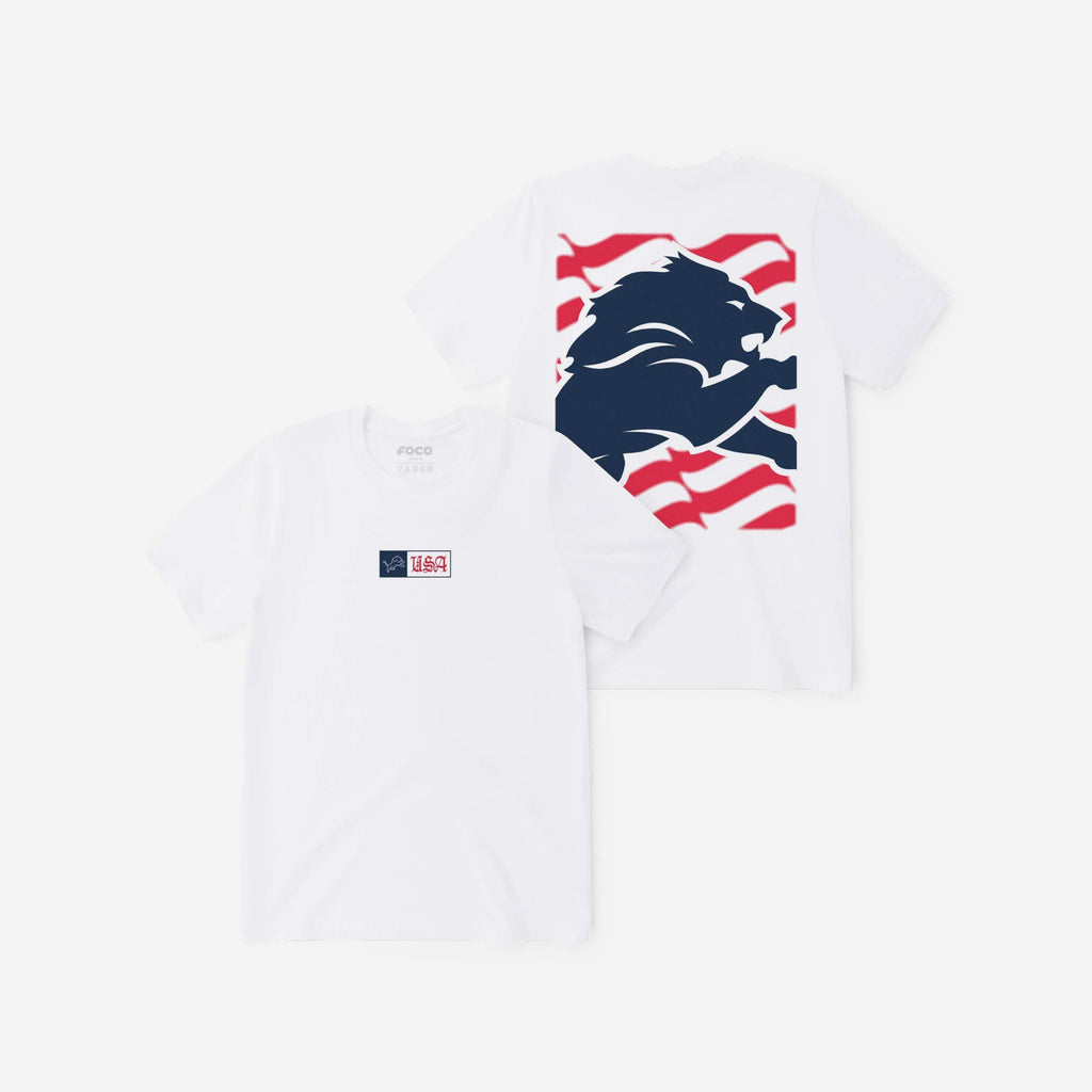 Detroit Lions American Heritage T-Shirt FOCO S - FOCO.com