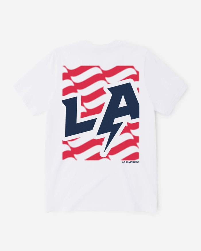 Los Angeles Chargers American Heritage T-Shirt FOCO S - FOCO.com