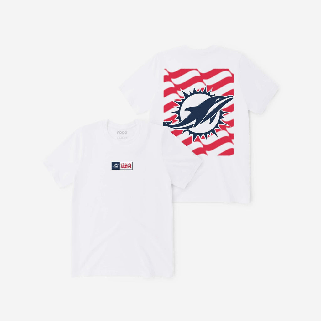 Miami Dolphins American Heritage T-Shirt FOCO S - FOCO.com