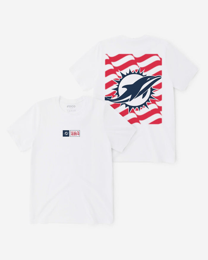 Miami Dolphins American Heritage T-Shirt FOCO S - FOCO.com