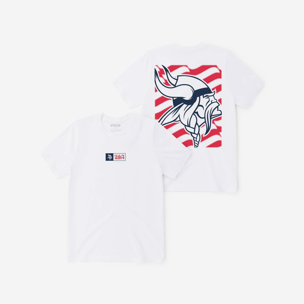 Minnesota Vikings American Heritage T-Shirt FOCO S - FOCO.com