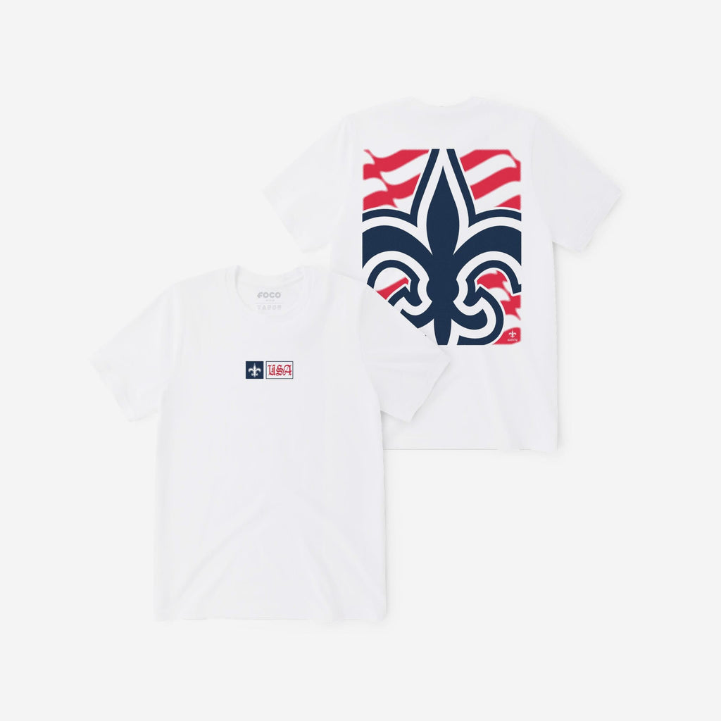 New Orleans Saints American Heritage T-Shirt FOCO S - FOCO.com