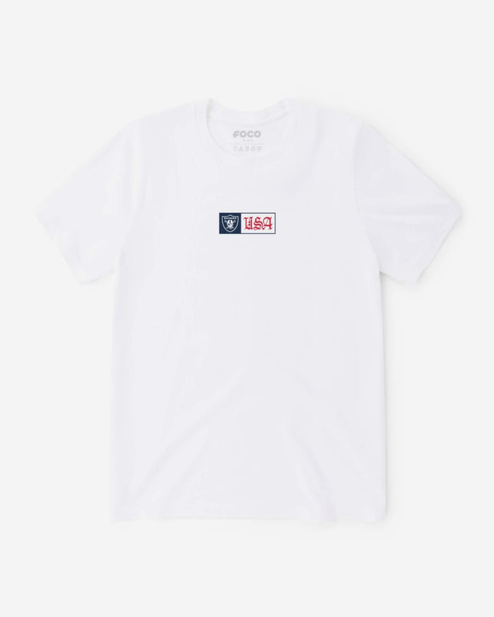 Las Vegas Raiders American Heritage T-Shirt FOCO S - FOCO.com