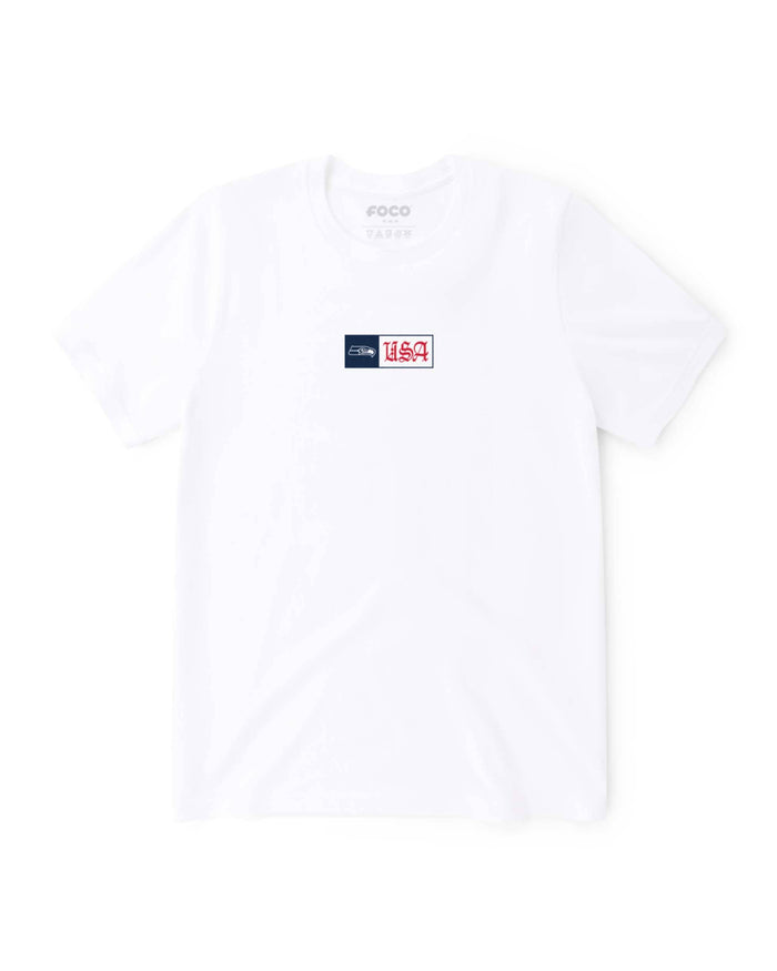 Seattle Seahawks American Heritage T-Shirt FOCO S - FOCO.com