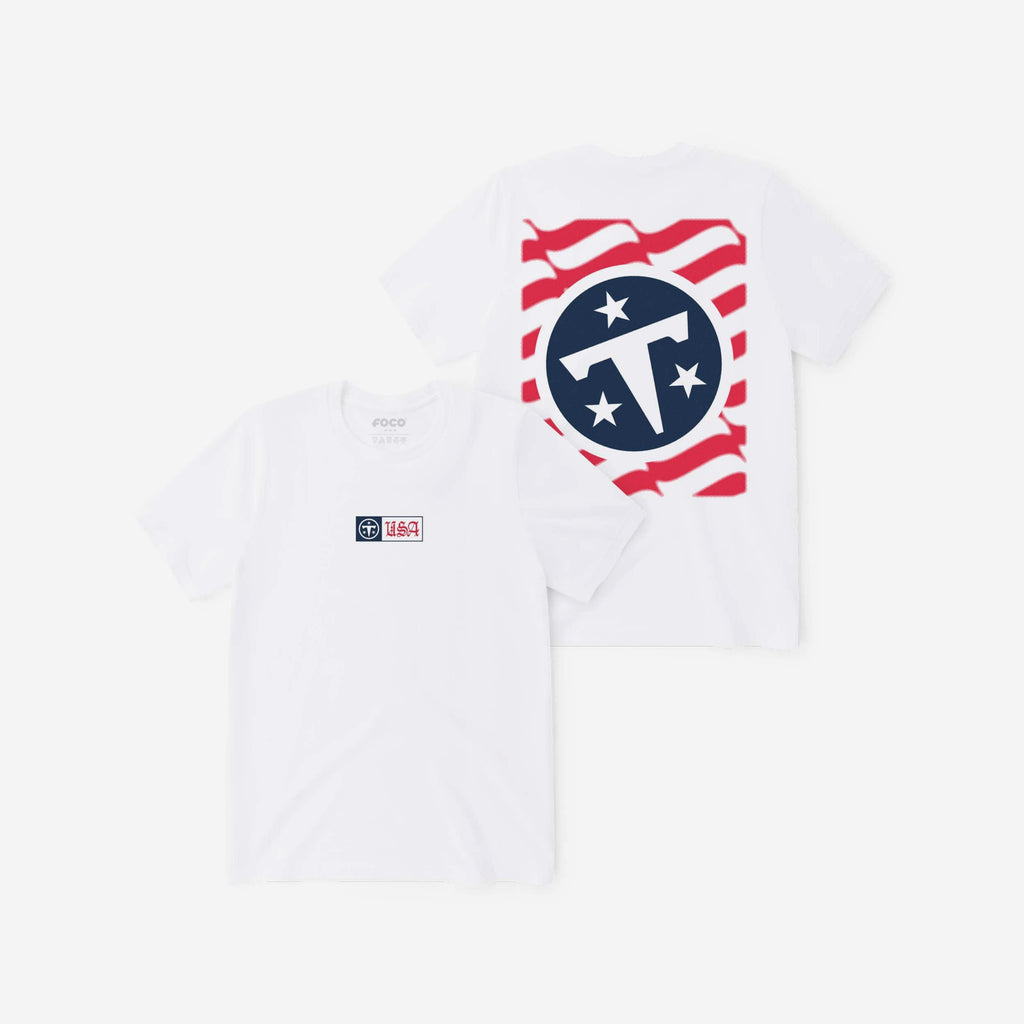 Tennessee Titans American Heritage T-Shirt FOCO S - FOCO.com