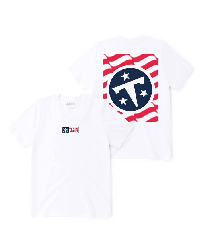 Tennessee Titans American Heritage T-Shirt FOCO S - FOCO.com
