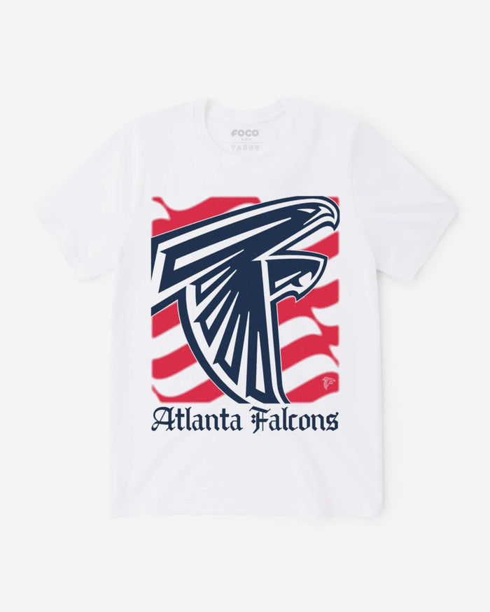 Atlanta Falcons American Heritage Wordmark T-Shirt FOCO S - FOCO.com